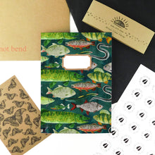 Load image into Gallery viewer, Flumens Freshwater Fish Print Notebook