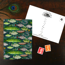 Load image into Gallery viewer, Flumens Freshwater Fish Print Postcard