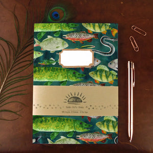 Flumens Freshwater Fish Print Notebook