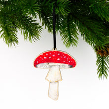 Load image into Gallery viewer, Fungi Fly Agaric Wooden Hanging Decoration