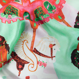 Le Carrousel du Printemps Print Silk Scarf