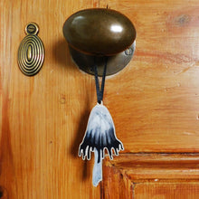 Load image into Gallery viewer, Fungi Ink Cap Wooden Hanging Decoration
