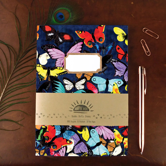 Lepidoptera Butterfly Print Notebook