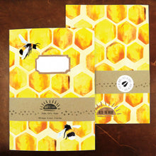 Load image into Gallery viewer, Mellifera Honeybee Print Lined Journal
