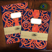 Load image into Gallery viewer, Octopoda Octopus Print Journal and Notebook Set