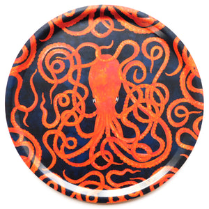Octopoda Octopus Round Tray