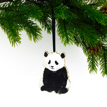 Load image into Gallery viewer, Embarrassment of Pandas Giant Panda Wooden Hanging Decoration