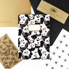 Load image into Gallery viewer, Embarrassment of Pandas Print Notebook