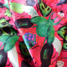 Load image into Gallery viewer, Phyllophaga Beetle Print Silk Scarf