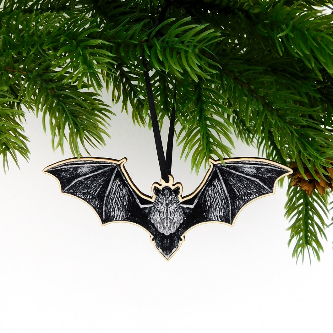 Chiroptera Pipistrelle Wooden Hanging Decoration