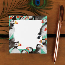 Load image into Gallery viewer, Improbability of Puffins Print Memo Pad