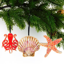 Load image into Gallery viewer, Asterozoa Starfish Wooden Hanging Decoration
