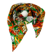 Load image into Gallery viewer, Streak of Tigers Print Silk Skinny Minnie