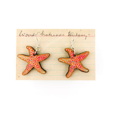 Load image into Gallery viewer, Asterozoa Starfish Earrings