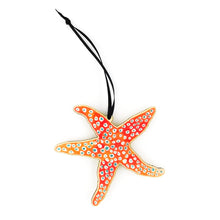 Load image into Gallery viewer, Asterozoa Starfish Wooden Hanging Decoration