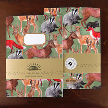 Load image into Gallery viewer, Sylvan Forest Animals Print Notebook