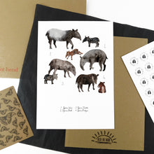 Load image into Gallery viewer, Candle of Tapirs Art Print