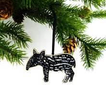Load image into Gallery viewer, Candle Tapir Calf Wooden Hanging Decoration