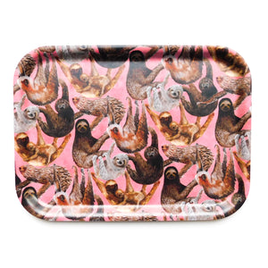 Sleuth of Sloths Print Small Tray