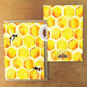 Mellifera Honeybee Greetings Card