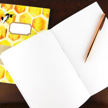 Load image into Gallery viewer, Mellifera Honeybee Print Journal and Notebook Set