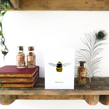 Load image into Gallery viewer, Mellifera Bumble Bee Greetings Card