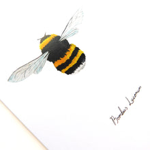 Load image into Gallery viewer, Mellifera Bumble Bee Greetings Card