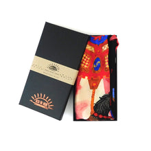 Load image into Gallery viewer, Le Carrousel du Soleil Print Silk Scarf