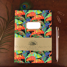 Load image into Gallery viewer, Camouflage of Chameleons Print Journal and Notebook Set