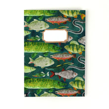 Load image into Gallery viewer, Flumens Freshwater Fish Print Notebook