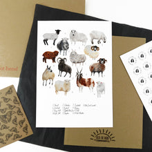 Load image into Gallery viewer, Flock of Sheep Art Print