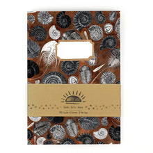 Load image into Gallery viewer, Ammonoidea Fossil Print Notebook