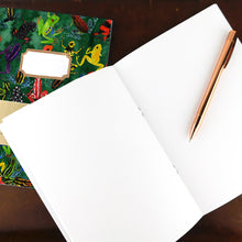 Load image into Gallery viewer, Dendrobatidae Dart Frog Print Journal and Notebook Set
