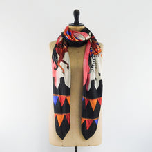 Load image into Gallery viewer, Le Carrousel du Soleil Print Silk Scarf