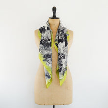 Load image into Gallery viewer, Archaeolepis Moth Print Silk Satin Busy Lizzie Scarf