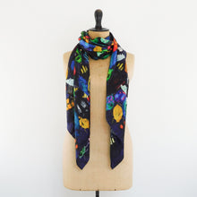 Load image into Gallery viewer, Coleoptera Beetle Print Silk Scarf