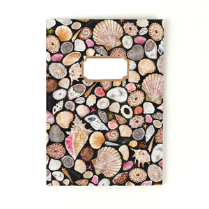 Mollusca Seashell Print Lined Journal