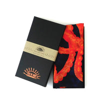 Load image into Gallery viewer, Octopoda Octopus Print Silk Scarf