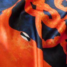 Load image into Gallery viewer, Octopoda Octopus Print Silk Scarf