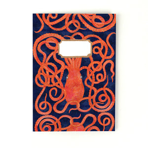 Octopoda Octopus Print Notebook