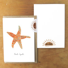 Load image into Gallery viewer, Asterozoa Giant Starfish Greetings Card