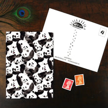 Load image into Gallery viewer, Embarrassment of Pandas Postcard