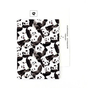 Embarrassment of Pandas Postcard