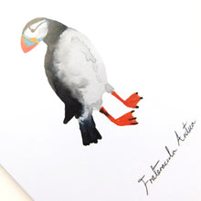 Load image into Gallery viewer, Improbability Atlantic Puffin Greetings Card
