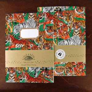 Streak of Tigers Print Notebook