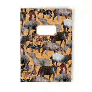 Candle of Tapirs Print Notebook