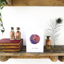 Load image into Gallery viewer, Echinozoa Purple Sea Urchin Greetings Card